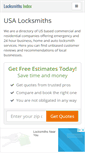 Mobile Screenshot of locksmithsindex.com